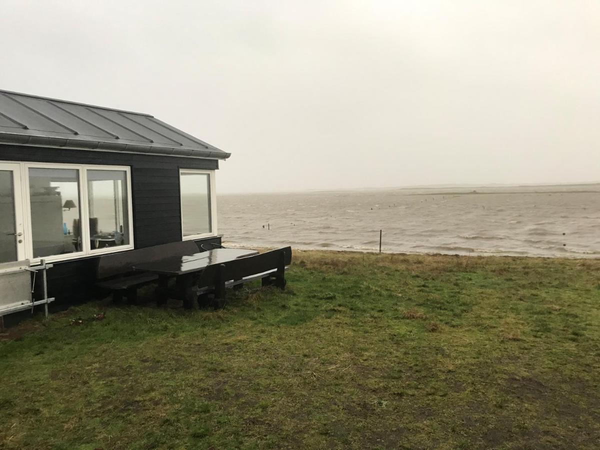Knaldhytten Blåvand Buitenkant foto