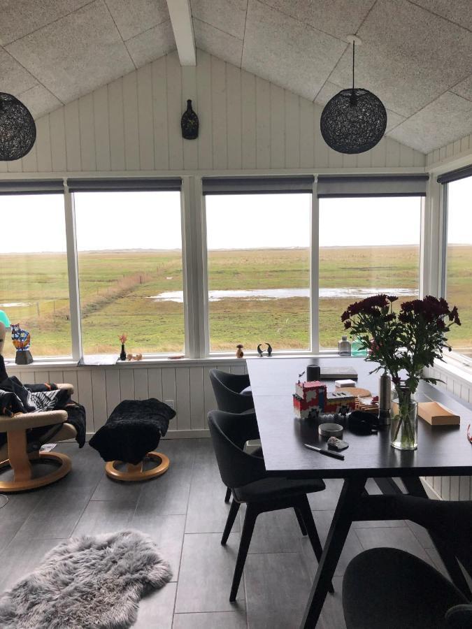 Knaldhytten Blåvand Buitenkant foto